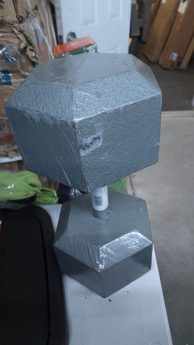 CAP barbell Single 120 Lb Cast Iron Dumbbell (new but does have some chips and scratches. Photos shown)