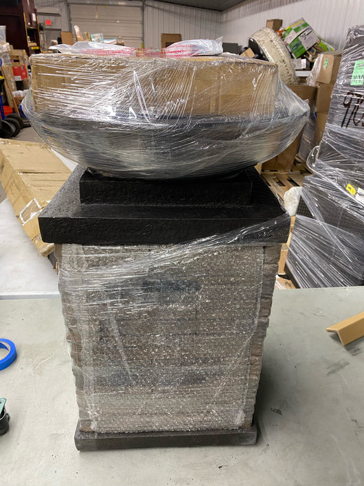 Newcastle 20 lb. LP Firebowl- NEW OUT OF BOX!!!! (Minor chipping from shipping, will not affect performance!)