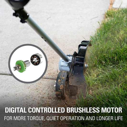 Greenworks 40V 8" Brushless Edger, 5.0Ah USB Battery and Charger Included!! NEW IN BOX!!