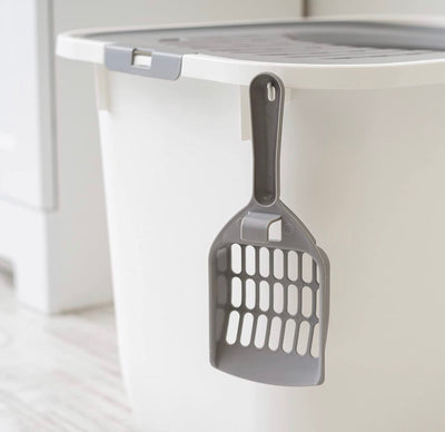 IRIS USA Top Entry Cat Litter Box with Cat Litter Scoop- NEW!