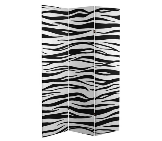Oriental Furniture 6 ft. Tall Tiger Print Canvas Room Divider - 3 Panel- NEW IN BOX!!!