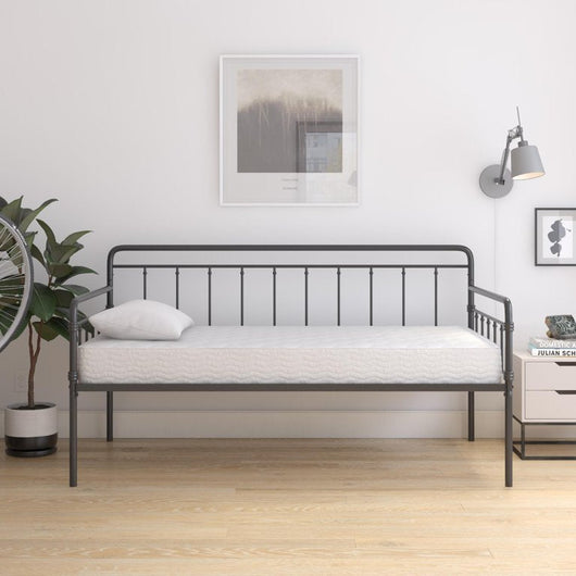 DHP Sleep 6" Thermobonded Polyester Padded Mattress, Twin Size**New damaged from shipping**