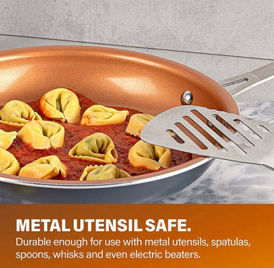 Gotham Steel Pro Non-Stick 8-piece Hard Anodized Cookware Set- NEW IN BOX!!!