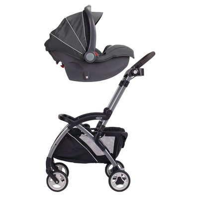 Graco SnugRider Elite Car Seat Carrier | Lightweight Frame Stroller | Travel Stroller Accepts any Graco Infant Car Seat, Black**New in box**