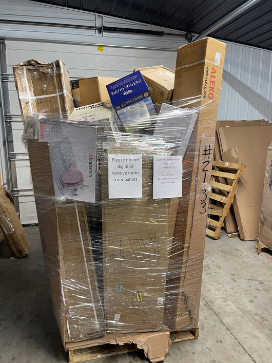 JUMBO LIQUIDATION PALLET- number 2133