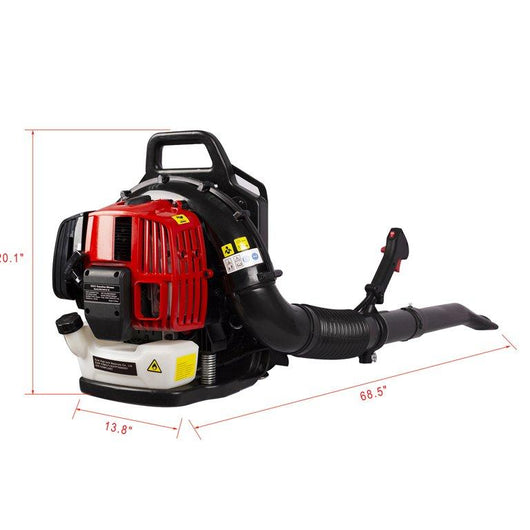 52CC 2-Cycle Gas Backpack Leaf Blower with Extention Tube! (USED ONCE)