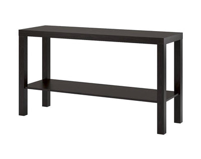 Mainstays Parsons Console Table black oak (new in the box)