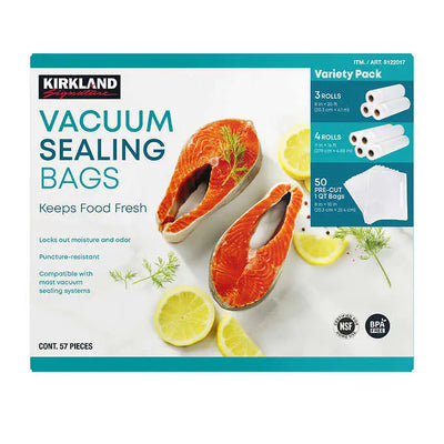 Kirkland Signature Vacuum Sealing Bags, Assortment Pack (new in the box)