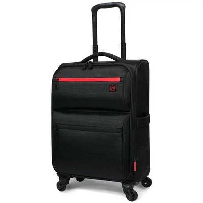 Protege Trulite 20" Lightweight Carry On Luggage Black, 23" x 9" x 14.25", 4.7lbs**New**