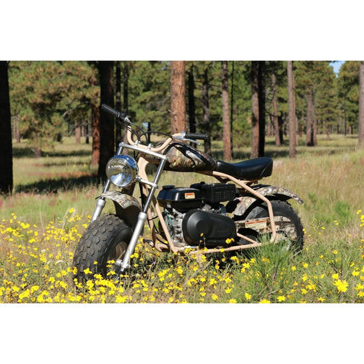 Coleman CT200U-EX Gas Powered Camo Ride On Mini Bike- brand new / fully assembled and tested