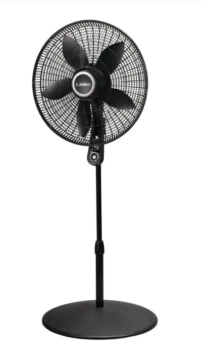 Lasko Adjustable Height 57 in. 4-Speed Oscillating Pedestal Fan with Remote Control and 20 in. Blade**New in box**