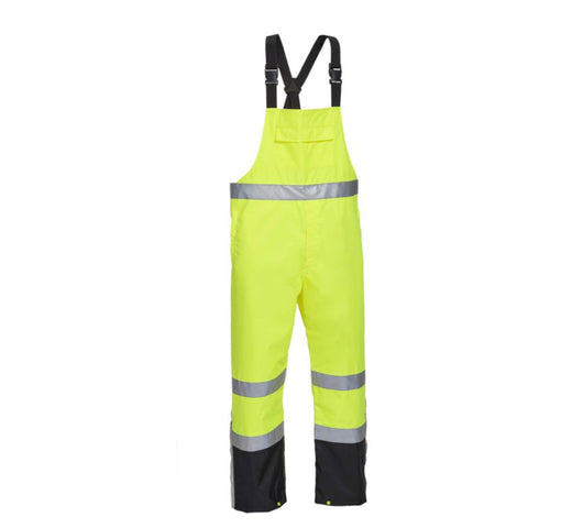 John Deere Unisex High Visability ANSI Class III Rain Suit Jacket and Bib with Color Block- NEW IN BOX!!!