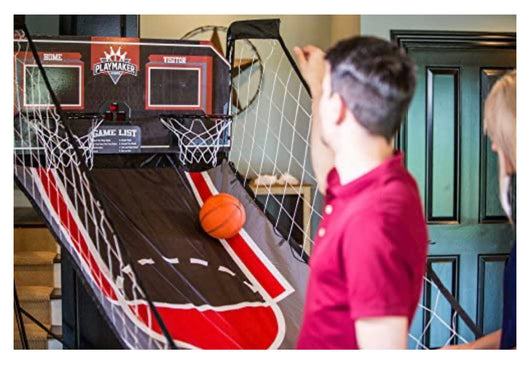 Triumph Play Maker Double Shootout Basketball Game Includes 4 Game-Ready Basketballs and Air Pump and Needle**New in Box**