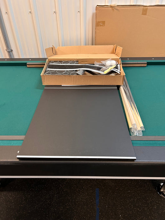 Triumph Sports Phoenix Billiard table (7 feet) convertible to ping-pong table (table tennis)!  -Brand new & assembled (MUST BRING TRUCK OR TRAILER FOR PICK UP - WILL NOT UNASSEMBLE)