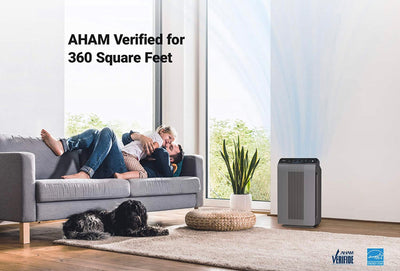 Winix 5300-2 Air Purifier with True HEPA, PlasmaWave and Odor Reducing Carbon Filter,Gray- NEW IN BOX!!!!
