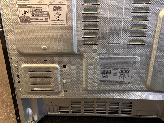 Samsung 30-in Smooth Surface 5 Elements 6.3-cu ft Self-Cleaning Air Fry Convection Oven Freestanding Electric Range (Fingerprint Resistant Stainless Steel)!  -Brand new out of the box (Power cord is not included)