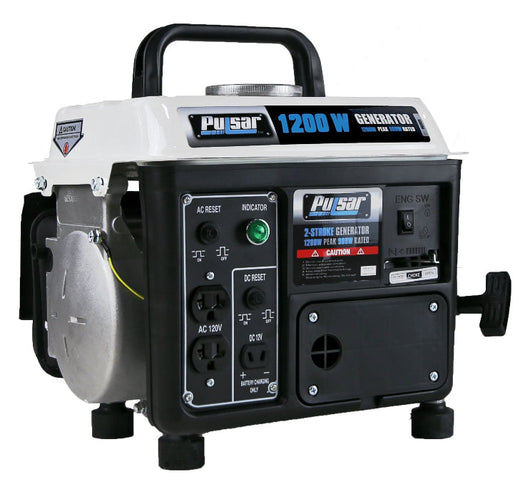 Pulsar 1200 Peak Watt, 900 Running Watt Portable 2-Cycle Gas Powered Generator!! NEW IN BOX!!