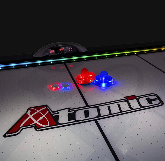 Atomic - Air-swilight hockey tables with 90-inch or 7.5-foot LED light, including light discs and pushers!  -Brand new in the box