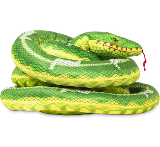 Melissa & Doug Giant Boa Constrictor - Lifelike Stuffed Animal Snake (over 14 feet long)- NEW!!!