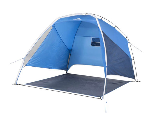 Ozark Trail Sand Island 7.5' x 7.5' Sunshade Beach Tent, with UV Protection and Hidden Pocket- IN CARRY BAG