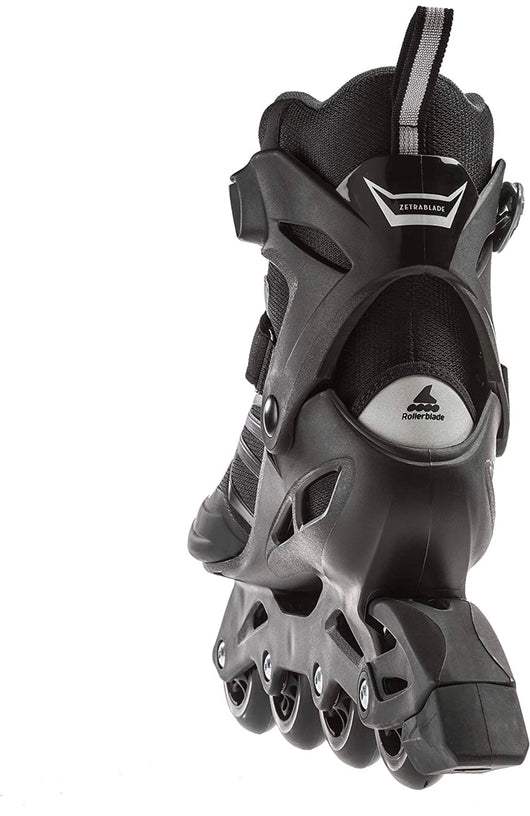 Rollerblade Zetrablade Men's Adult Fitness Inline Skate, Black and Silver, Performance Inline Skates- NEW IN BOX!!!