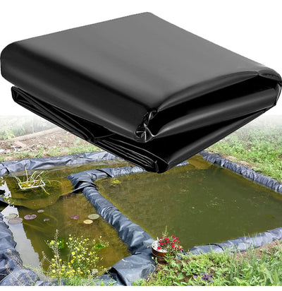 Happybuy LLDPE Pond Liner 15x20 ft, Pond Liner 20 Mil, Fish Pond Liners for Waterfall, Pond and Fish Ponds- NEW IN BOX!!!!