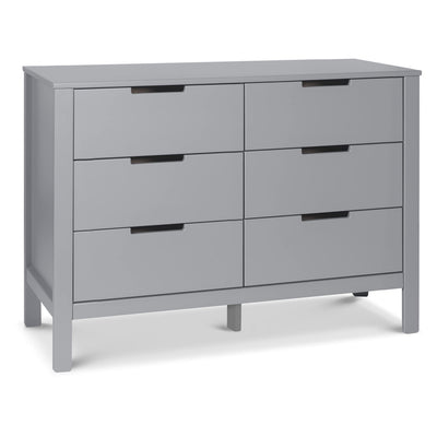 Carter's by DaVinci Colby 6-Drawer Double Dresser, Gray**New in box**