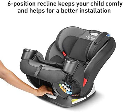 Graco TriRide 3 in 1 Car Seat | 3 Modes of Use from Rear Facing to Highback Booster Car Seat, Cadence- new in box