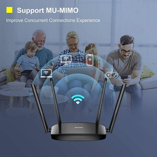 Speedefy AC1200 Gigabit Dual Band WiFi Router for Home**New in Box**