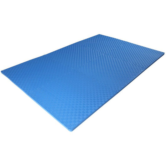 BalanceFrom 1" EXTRA Thick Puzzle Exercise Mat with EVA Foam Interlocking Tiles for MMA, Exercise, Gymnastics and Home Gym Protective Flooring, 24 Square Feet**New**