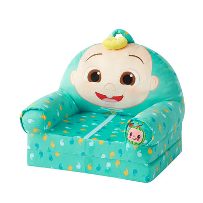 Cocomelon Blue Polyester Comfortable Plush 2-in-1 Flip Out Chair**New in box**