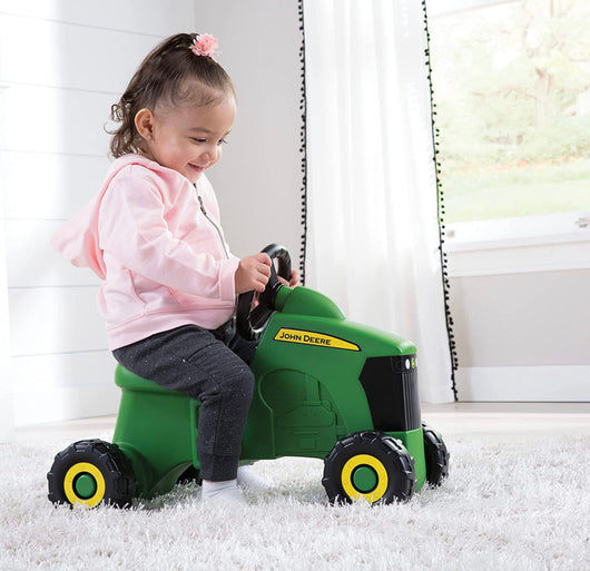 John Deere Ride On Toys Sit 'N Scoot Activity Tractor for Kids Aged 18 Months to 3 Years, Green- NEW AND ASSEMBLED!!!!