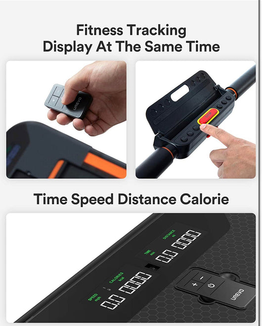 UREVO 2 in 1 Under Desk Treadmill, 2.5HP Folding Electric Treadmill Walking Jogging Machine for Home Office with Remote Control!  -Brand new out of the box (Brand new but remote is missing back battery cover)