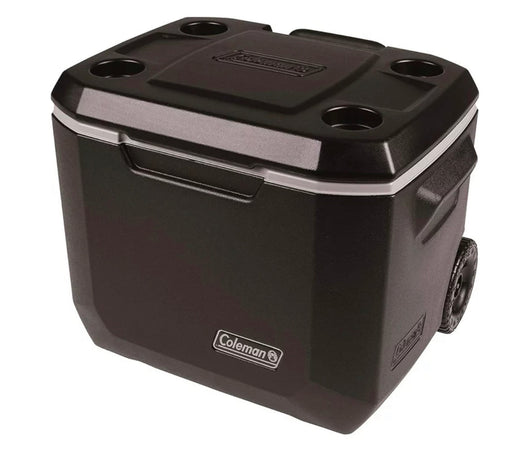 Coleman Xtreme 50 Quart 5-Day Hard Cooler with Wheels and Have-A-Seat Lid- NEW OUT OF BOX!!!