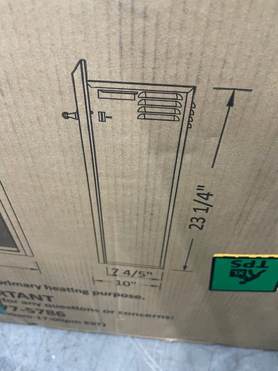 32” wide electric fireplace insert   brand new - but Salvage - log set was damaged in shipping- does not affect operation at all  includes multifunction remote control
