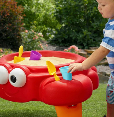 Step2 Crabbie Sand Table With Cover And 4 Piece Accessory Set- NEW IN BOX!!!