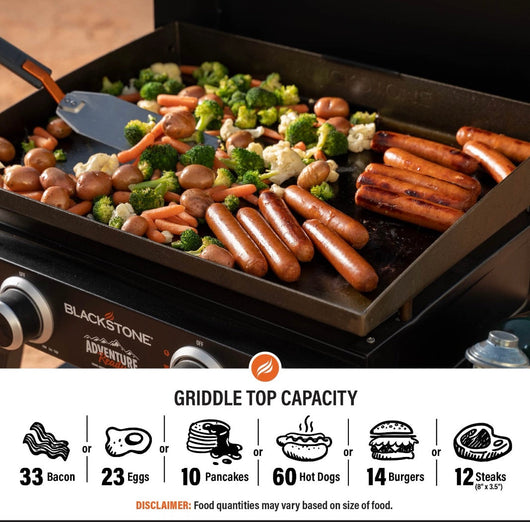 Blackstone 22" Table Top Griddle with Hood, Legs and Bulk Adapter Hose!! NEW IN BOX!!