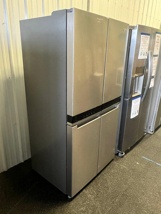 Whirlpool 19.4-cu ft 4-Door Counter-depth French Door Refrigerator with Ice Maker (Fingerprint-resistant Stainless Finish) ENERGY STAR!! NEW OUT OF BOX!!