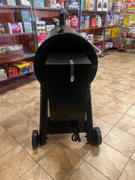 Traeger Pellet Grills Pro 34 Wood Pellet Grill and Smoker, Bronze- NEW AND ASSEMBLED, PELLET BOX IS DENTED FROM SHIPPING BUT STILL WORKS PERFECTLY FINE!!