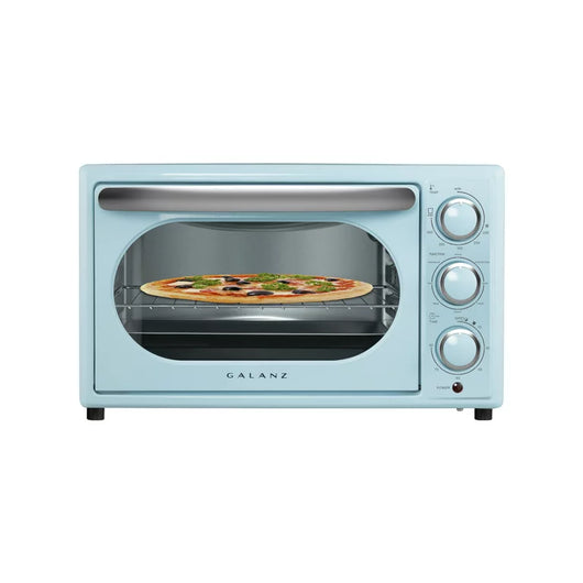 Galanz 0.9 Cu. ft. Retro Bebop Blue Convection Toaster Oven!  -Brand new in the box