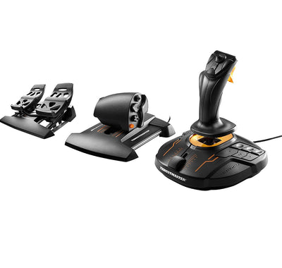 Thrustmaster T16000M FCS Flight Pack - Flight Stick, Throttle and Flight Pedals (Windows)- NEW IN BOX!!!