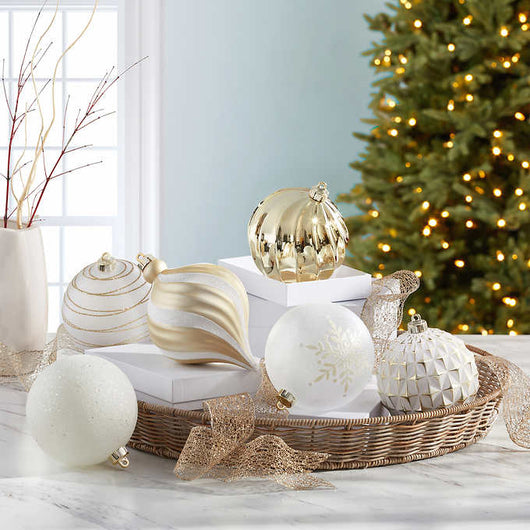 Shatter Resistant Ornaments, Set of 6**New**