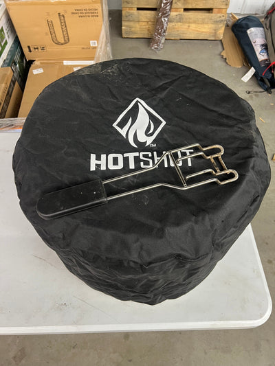 HotShot 22” Wood Burning Fire Pit!! USED - LIGHLTY DIRTY ON THE INSIDE - WORKS GREAT!!
