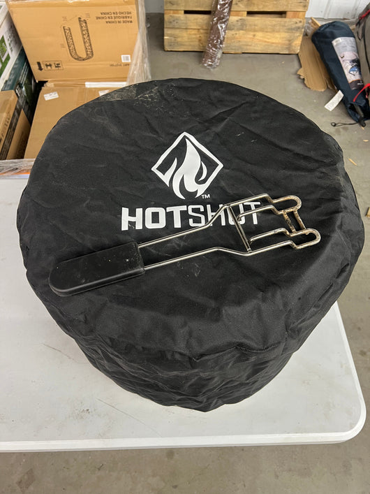HotShot 22” Wood Burning Fire Pit!! USED - LIGHLTY DIRTY ON THE INSIDE - WORKS GREAT!!