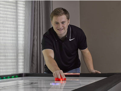 Atomic - Air-swilight hockey tables with 90-inch or 7.5-foot LED light, including light discs and pushers!  -Brand new in the box