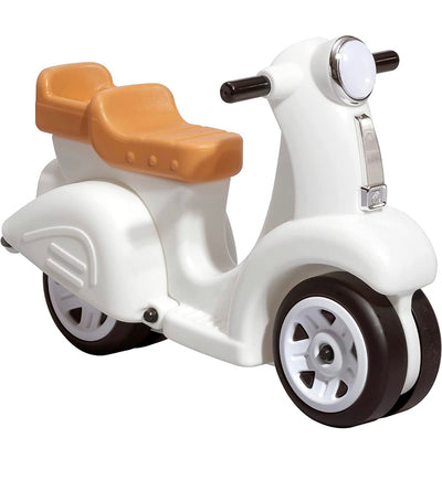 Step2 Ride Along Scooter – Ride On Toy with Vintage-Style Design, Foot-to-Floor Toddler Scooter with Four Wheels for Extra Stability- NEW AND ASSEMBLED!!
