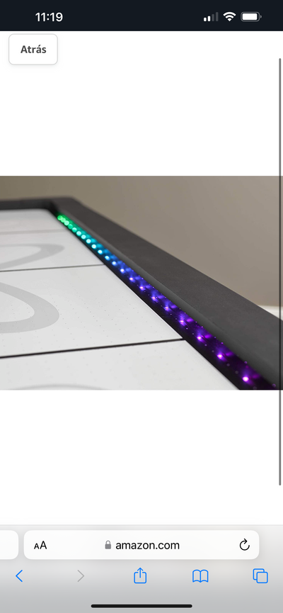 Atomic - Air-swilight hockey tables with 90-inch or 7.5-foot LED light, including light discs and pushers!  -Brand new in the box