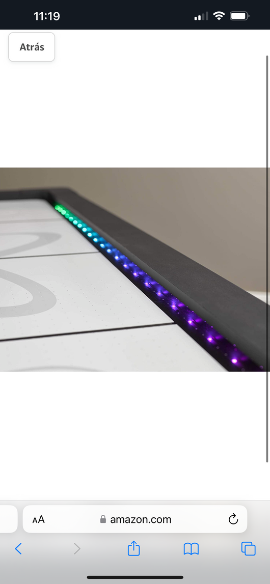 Atomic - Air-swilight hockey tables with 90-inch or 7.5-foot LED light, including light discs and pushers!  -Brand new in the box