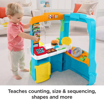 Fisher-Price Laugh & Learn Servin' Up Fun Food Truck Toy**New in Box**