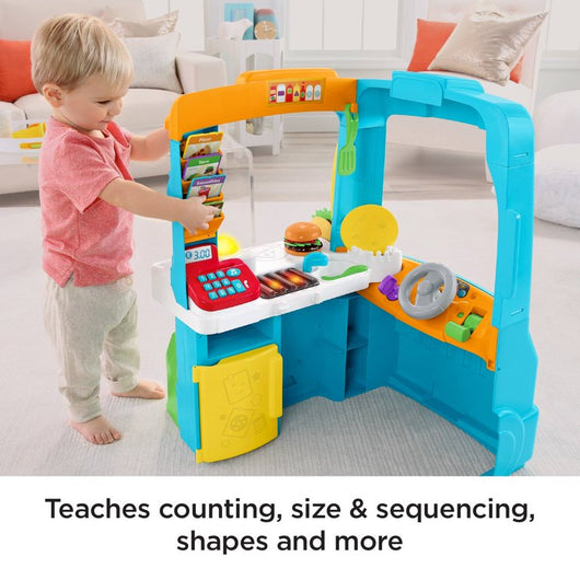 Fisher-Price Laugh & Learn Servin' Up Fun Food Truck Toy**New in Box**